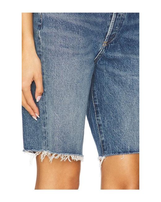 Agolde Blue 90's Short