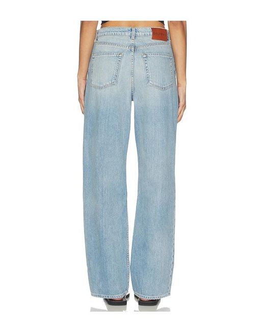 GRLFRND Blue Bella Low Rise Boyfriend
