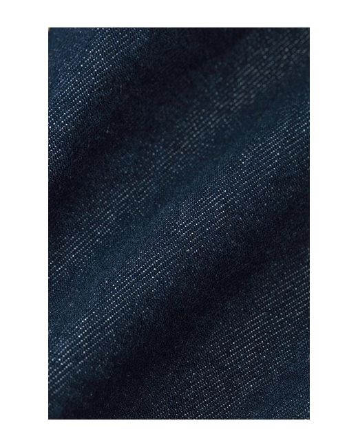 GRLFRND Blue Florence Low Rise Mini Short
