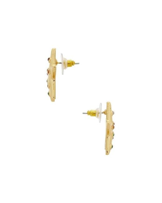 petit moments Metallic Small Sea Star Earrings