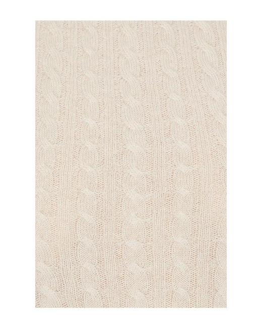 Soft Goat Blue Cable Knit Singlet Top