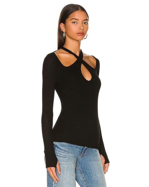 Michael Lauren Black Gael Top