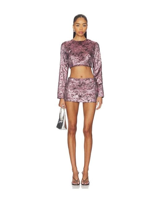 Milkwhite Pink Mini Skort