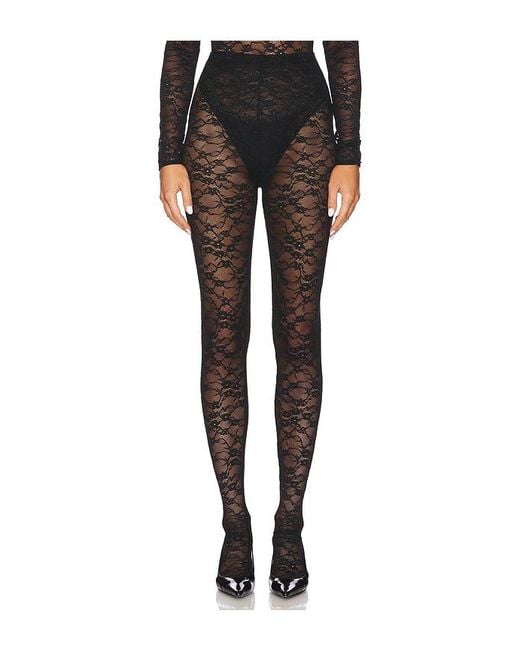 CULTNAKED Black Lace Skin Leggings