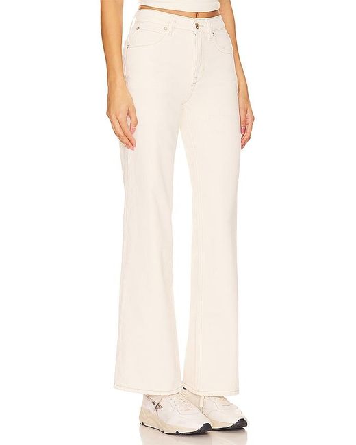 Free People White X We The Free Tinsley Baggy High Rise