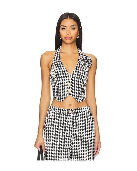 SNDY'S Multicolor Tweed Halter Top