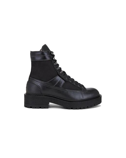 AllSaints Black Hank Combat Boot for men