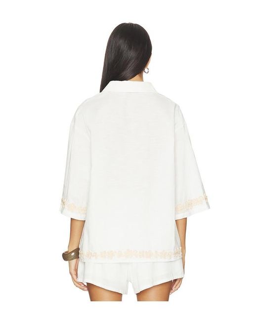 SNDY'S White Ines 2.0 Shirt