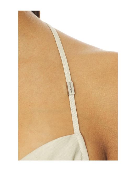 Helmut Lang Natural Knot Slip Dress