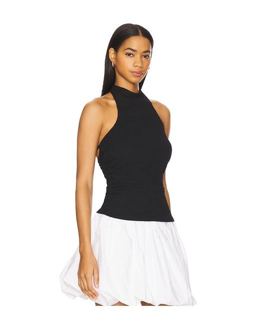 Astr Black Gwyneth Top
