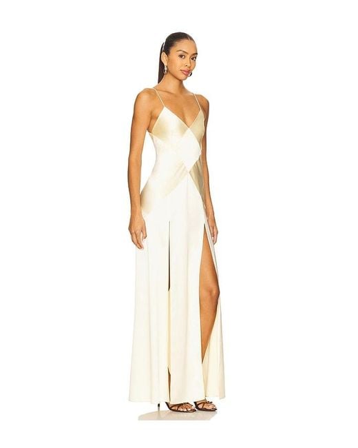 Bevza White Rhombuses Dress