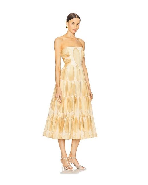 Vestido Dawne En Color Bronce Talla En Alexis de color Natural