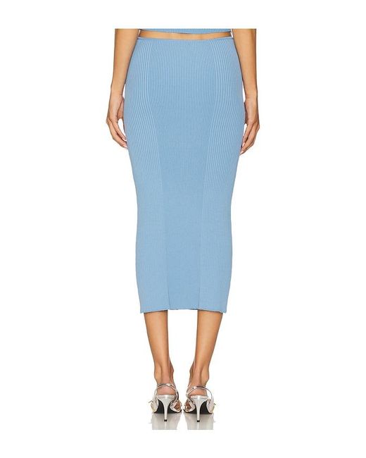 OSIS STUDIO Blue Sonnet Skirt