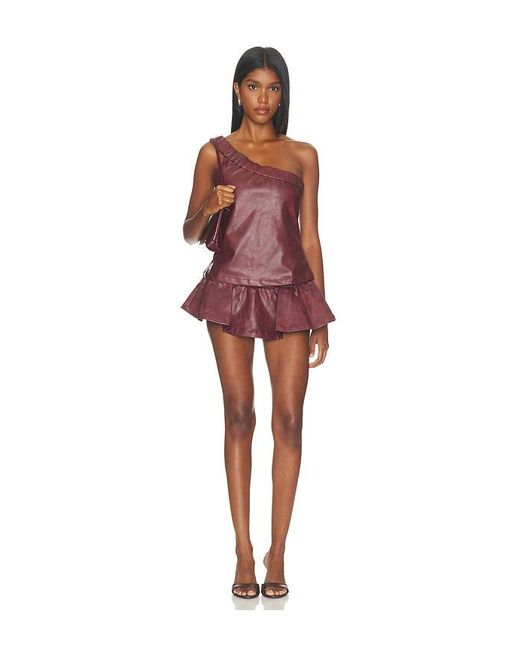 Nii HAI Red The Amelia Skirt