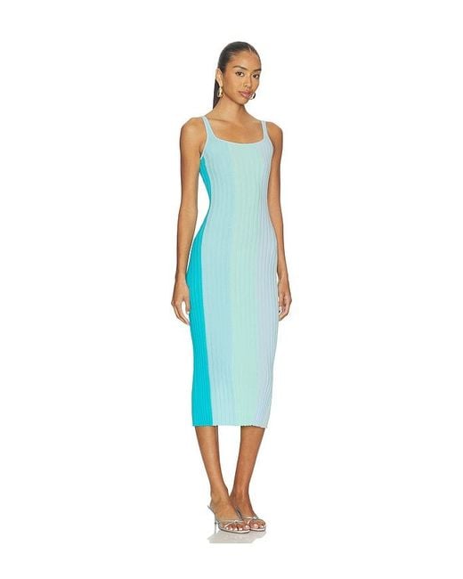 PQ Swim Blue Poppy Maxi Dress