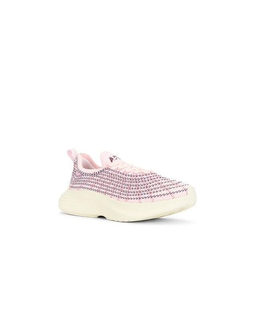 Athletic Propulsion Labs Pink Techloom Zipline Sneaker