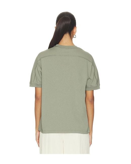 Anine Bing Green Walker Collegiate Tee