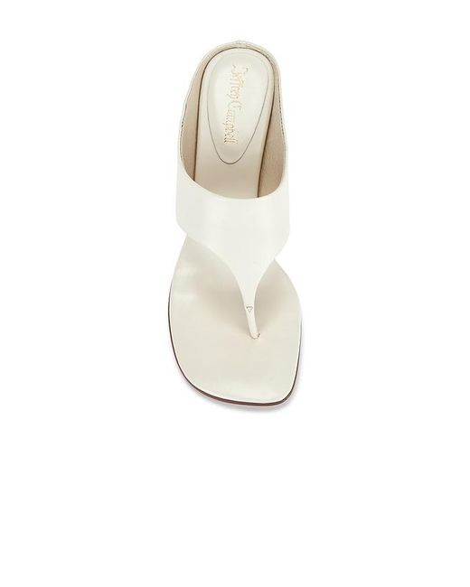 Jeffrey Campbell White Cosas Sandal