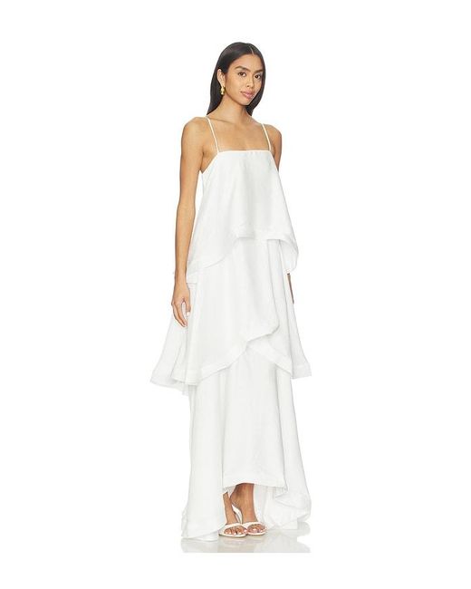 Elliatt White Tilly Maxi Dress