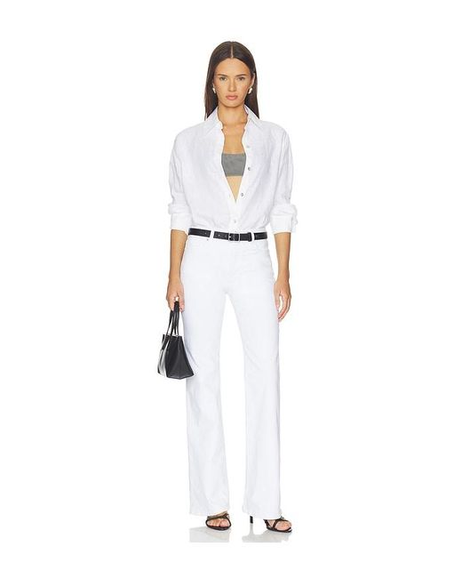 PAIGE White Sofia Flare Jeans