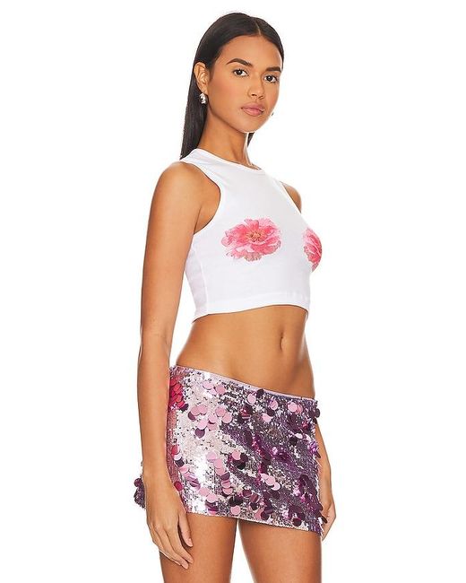 Lovers + Friends Red Flower Tank
