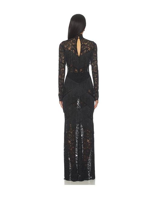 Katie May Black Tabby Gown