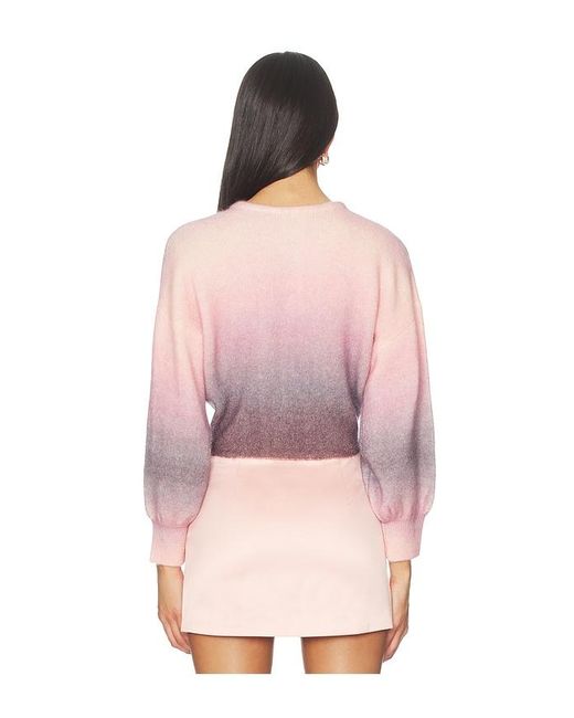 MISA Los Angles Pink Peggy Cardigan