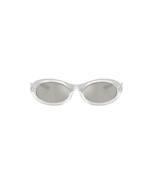 DIESEL Metallic Oval Sunglasses