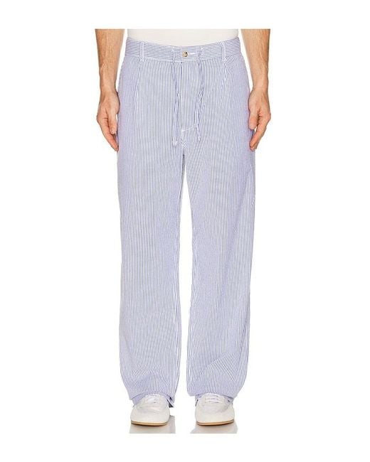 Polo Ralph Lauren White Prepster Single Pleat Drawstring Pant for men