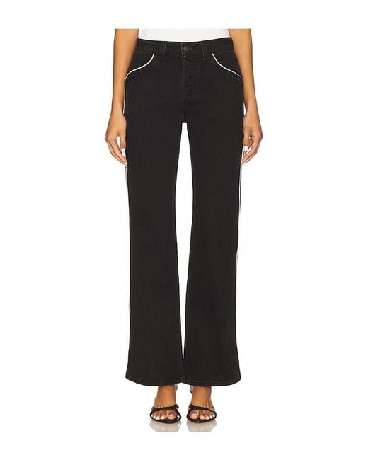 Levi's Black Wedgie Boot Piping Jeans