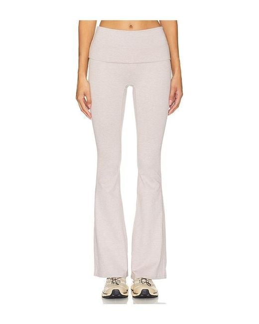 WellBeing + BeingWell White Loungewell Monte Foldover Pant