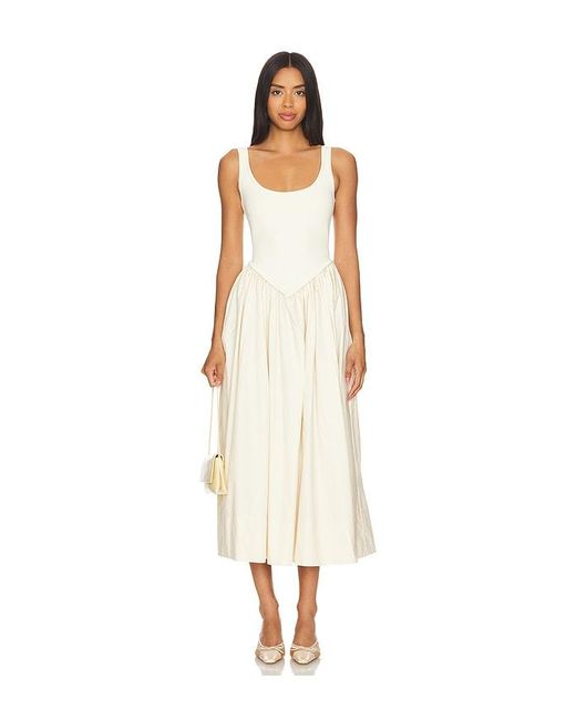 Ronny Kobo White Kleid Verda