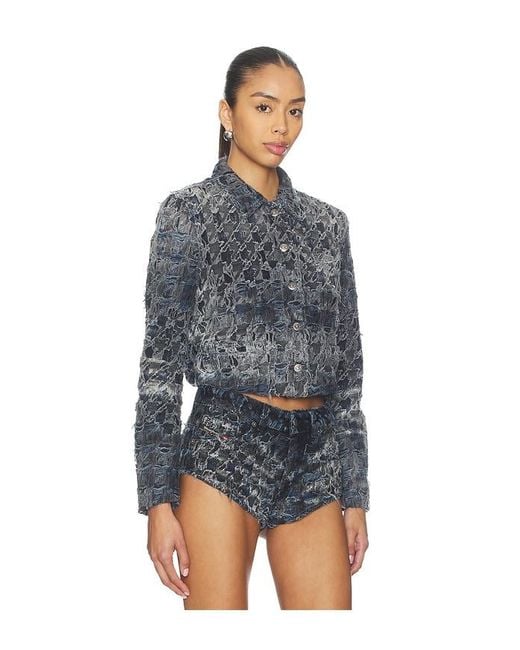 DIESEL Blue Ursy Jacket