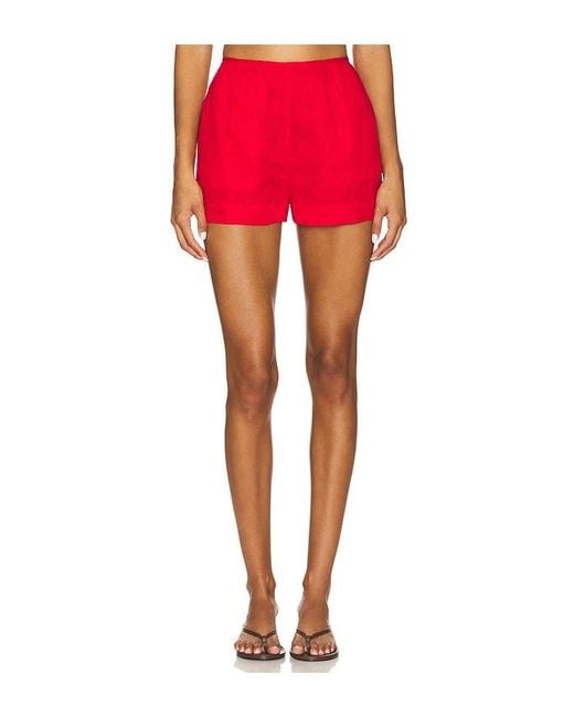 LSPACE Red Lia Short