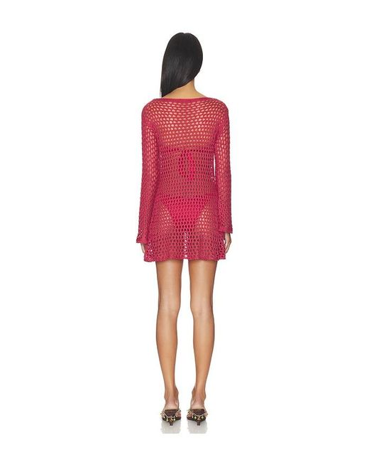 ViX Red Belle Short Cover Up