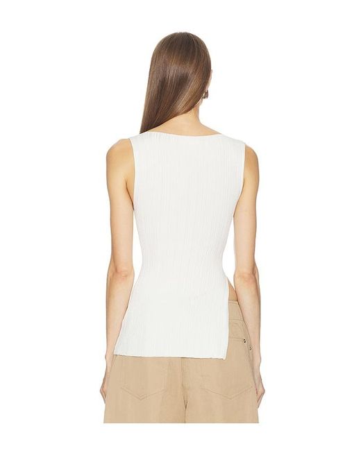 Camila Coelho White Haylen Top