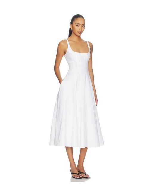 GUIZIO White Leila Tank Dress