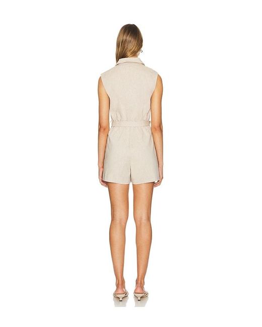 SOVERE White Tova Playsuit