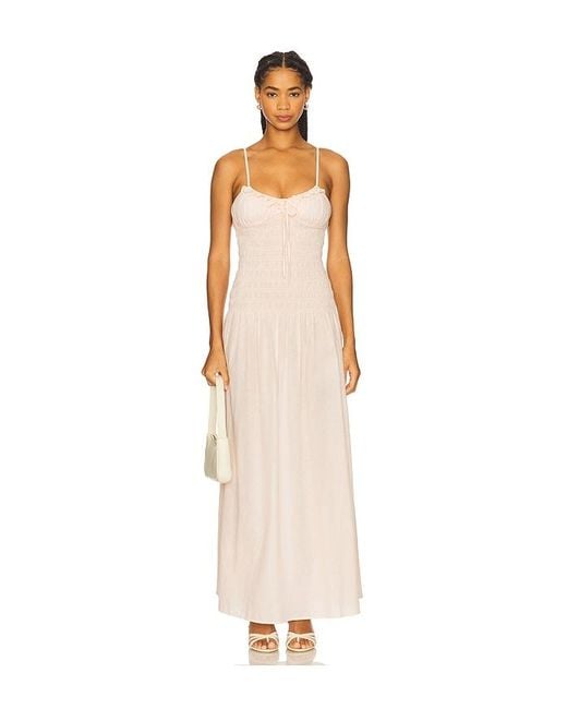 Tularosa White Mila Maxi Dress