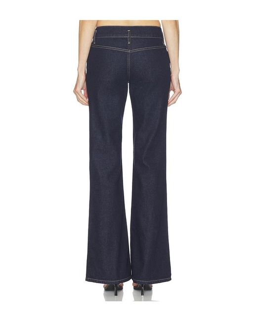 Halo Blue Low Waist Retro Jean