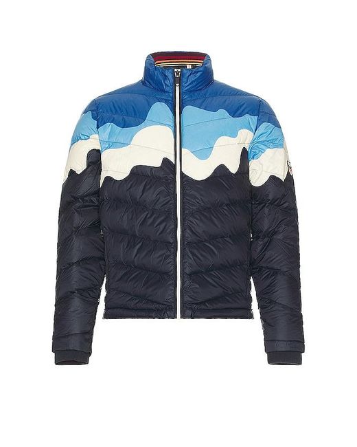Marine Layer Blue Archive Scenic Puffer Jacket for men