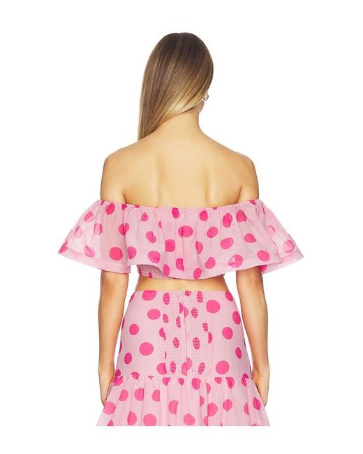 Elliatt Pink Sola Top