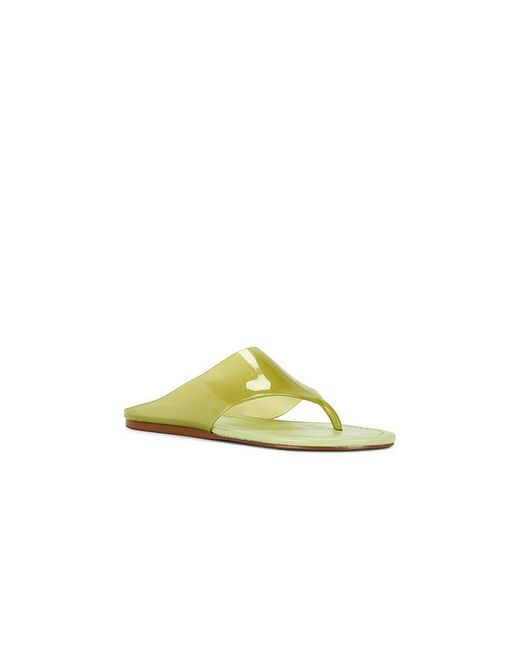 Farm Rio Yellow Jelly Thong Flat Sandal