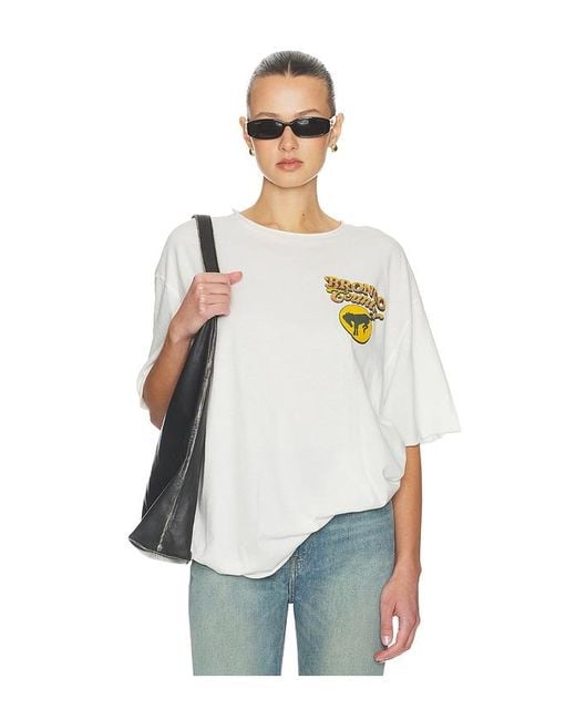 Junk Food White Bronco Country Tee for men