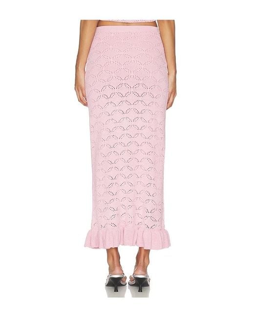 CAPITTANA Pink Christy Skirt