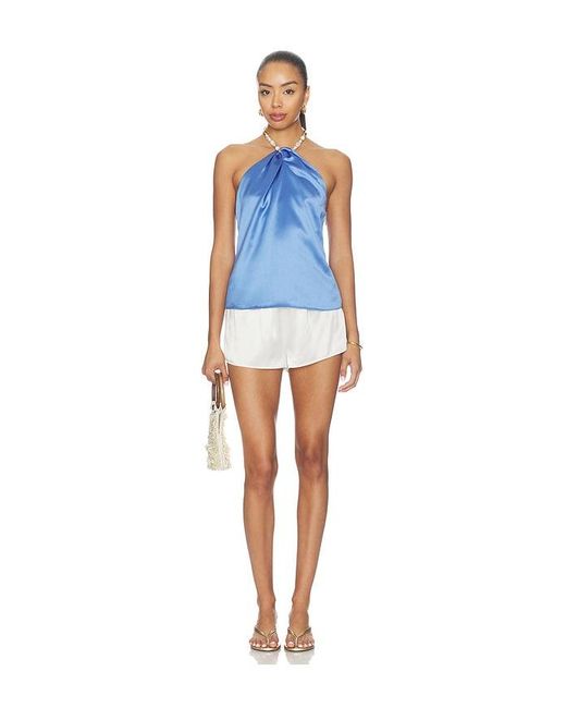 retroféte Blue Milani Top