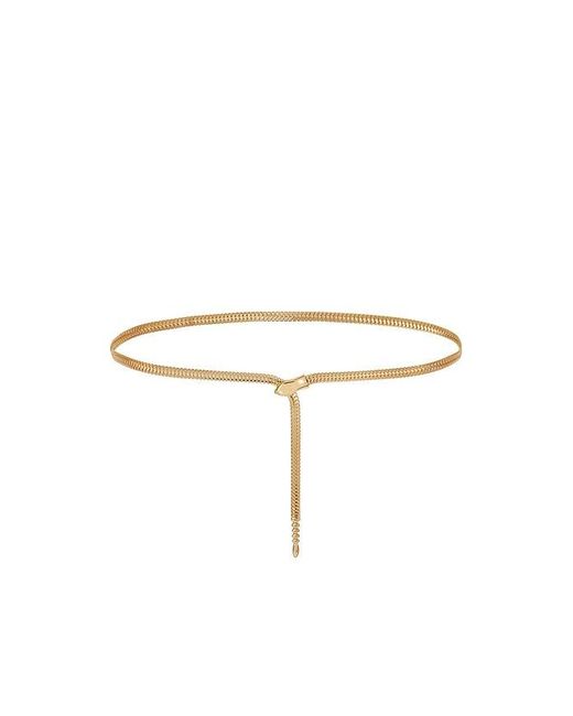 Ettika Metallic Wrap & Clip Dual-Wear Waist And Necklace Chain