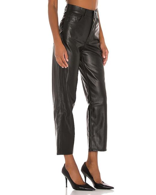 Levi's Faux Leather Ribcage Straight in 