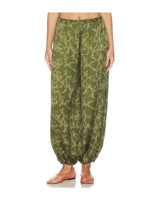 Amanda Uprichard Green Torrie Pants