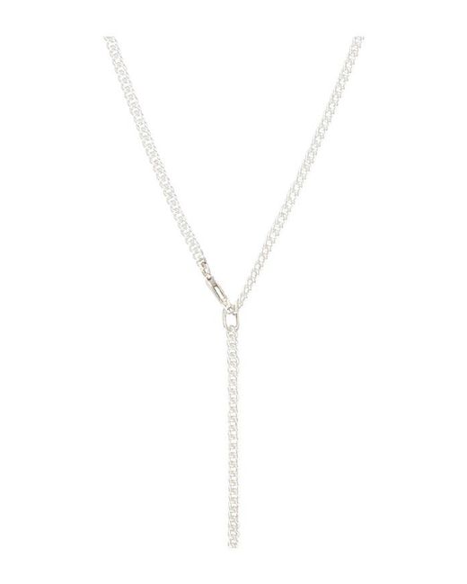 Loren Stewart Multicolor Lunette Barbell Link Necklace